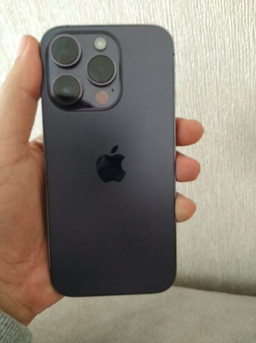 Apple iPhone: IPhone 14 Pro, 256 GB, Deep Purple, Face ID