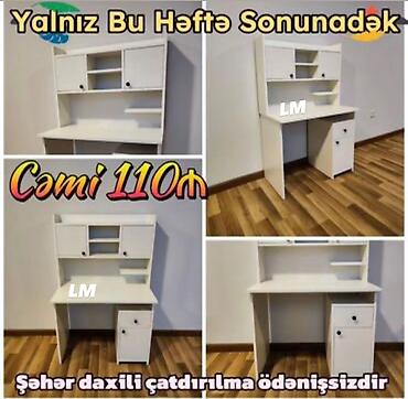 Düz masa, Stulsuz, Polkalı, Siyirməli, Sadə laminat