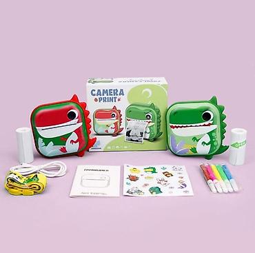 cam: Детский !!фотоаппарат с печатью Print Camera Dinosaur!! I2 Этот — 6