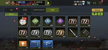 butun avto: Oyun hesabı – Tank Battle/War simulyatoru (LVL 77) - Hesabda çoxsaylı — 5