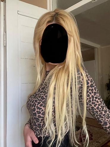 97 bele: Set klip-on ekstenzija za kosu – svetloplave/plavuše (blond) - Tip — 1