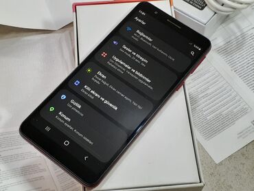 Samsung: Samsung Galaxy A01 Core, 16 GB, rəng - Qırmızı, Zəmanət, Düyməli, Sensor — 8