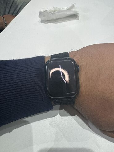 apple watch series 7 qiymeti: İşlənmiş, Smart saat, Apple, Sensor ekran, rəng - Mavi