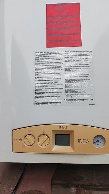 islenmis panel radiatorlar: Unikal Idea 24 kombi gaz divardan asilan ela isleyir borusu var — 2