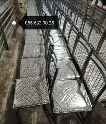 Sifarişlə masa və oturacaq dəstləri: Stollar, Stullar, Masalar, Oturacaqlar, Kafe və cayxana üçün stol stul — 20