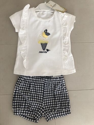 odelca za bebe: Alpine Pro, Komplet: Majica, Suknja, 80