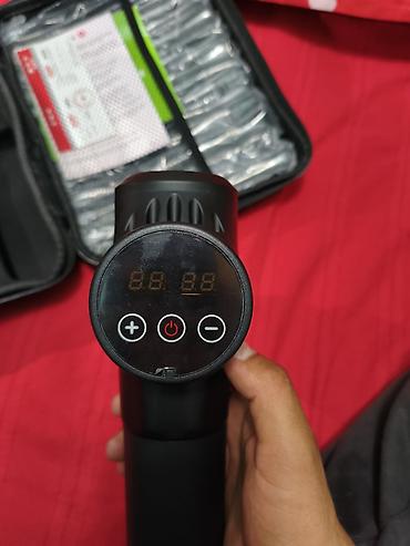 массажер massage gun: Массажный пистолет MAHL с LED-дисплеем в кейсе - Тип: перкуссионный — 3