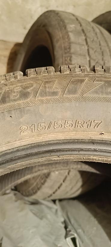 r17 215 45: Шины 215 / 55 / R 17, Зима, Б/у, Комплект, Легковые, Япония, Bridgestone — 4