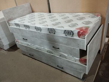 Односпальные кровати: Односпальная кровать, Новый, С матрасом, длина - 190 см — 5