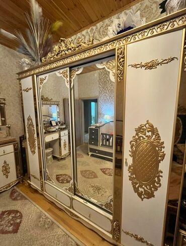 Yataq otağı dəstləri: İkinəfərlik çarpayı, Dolab, Komod, Termo, Türkiyə, Yeni — 5