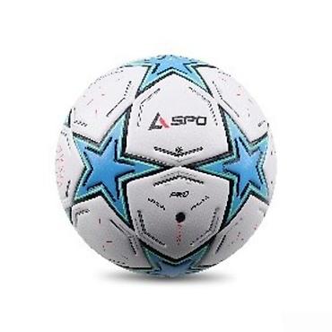 futbol corab: UEFA Champions League dizaynlı futbol topu Aspoqara, mavi və qirmizi — 3