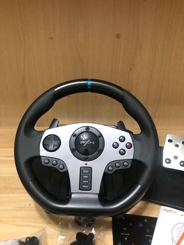 Аксессуары для консолей: Продам игровой руль pxn v9 Играл мало. Купил чтобы учиться водить