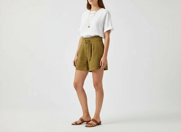 krótkie spodenki do grubych rajstop: H&M, Shorts for women, size S