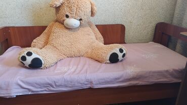 Детские односпальные кровати: Детская односпальная кровать, Б/у, Для девочки, Для мальчика, С матрасом, Самовывоз