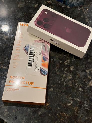 самсунг 24 с: IPhone 18 Pro, Новый, 256 ГБ, Бордовый, Защитное стекло — 2