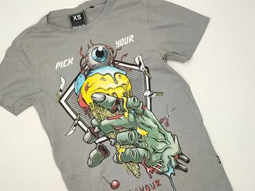 Men: T-shirt for men, XS (EU 34), Cropp, condition - Perfect