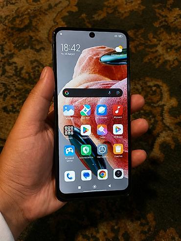 note 2: Redmi, Redmi Note 12, Б/у, 128 ГБ, цвет - Черный, 2 SIM — 1