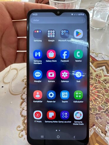 telefon a12: Samsung Galaxy A12, 64 GB, Sensor, Barmaq izi, Face ID