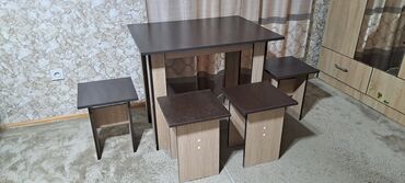 стол кухонный с табуретками: Кухонный стол и стул, Новый, Платная доставка, Самовывоз