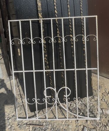 прозрачные решетки на окна цена: Dəmir işinə aid hərşey - Material: möhkəm metal/dəmir - Rəng