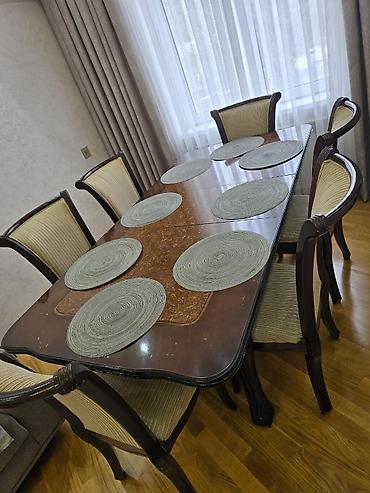 Ev və bağ: Qonaq otağı üçün, İşlənmiş, Açılan, 6 stul — 3