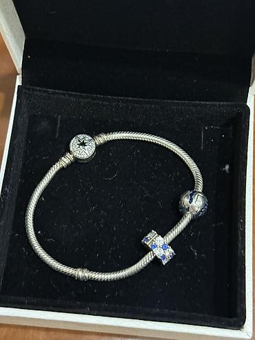 moment: Продаю браслет Pandora Moments (Asymmetric Star Clasp Snake Chain) И — 2