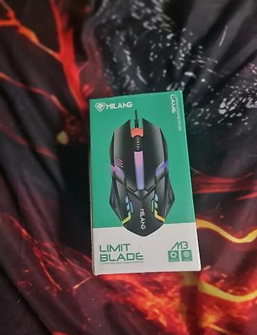 madem gence: MILANG Limit Blade M3 oyun siçanı - Rəng: Ağ,Qara - Bağlantı: USB — 1