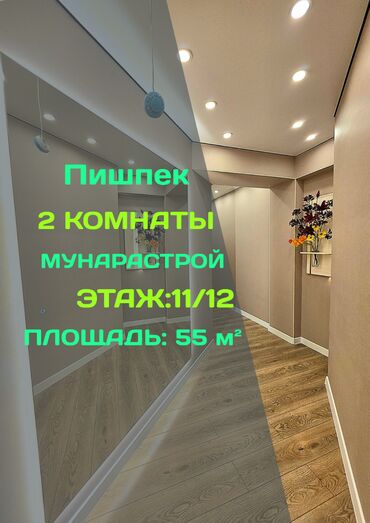 Продажа участков: 2 комнаты, 55 м², Элитка, 11 этаж, Евроремонт