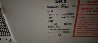 gorenje servis valjevo: Mikrotalasna rerna sa grilom SKY WD900DSL23-2 - Tip: kombinovana — 4