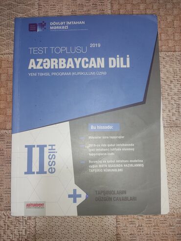 dim tarix test toplusu 2019 pdf: Azərbaycan dili DİM test toplusu 2-ci hissə 2019 ✅ Zədələnməyib ✅