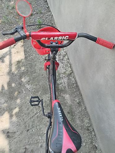 islenmis velosiped satisi: Qırmızı velosiped 20lik uşaq üçün 170 manata alinib təzə qalıb — 2