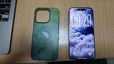 бу чехлы: IPhone 15 Pro, Б/у, 128 ГБ, Natural Titanium, Защитное стекло, Чехол, Кабель, 87 % — 7