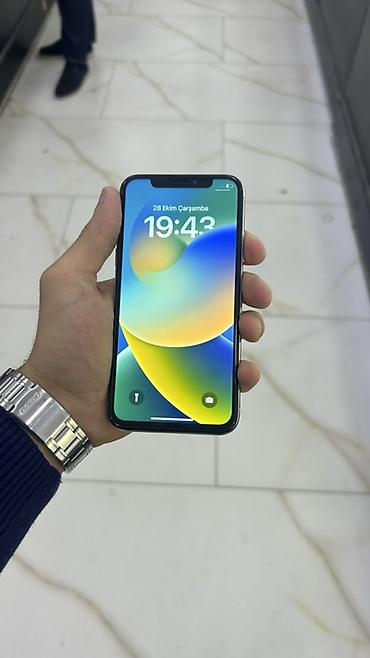 iphon xr: IPhone X, 64 GB, Gümüşü, Zəmanət — 5
