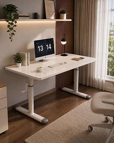 platneni ormar robot: Ergonomski radni sto sa ručnim podešavanjem visine - Moderan — 1
