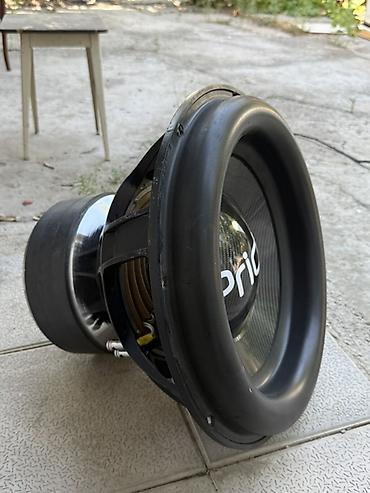 18lik 46cm 7500 RMS. Təmirsiz problemsiz