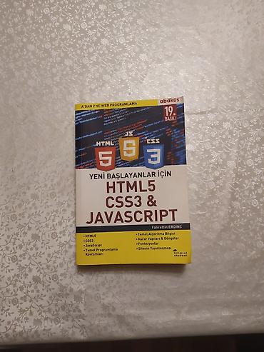 Книги и журналы: Məhsul: Kitab – “Yeni Başlayanlar üçün HTML5, CSS3 & JavaScript” — 1