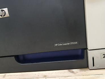 printer a3: HP Color LaserJet CP5225 KARTRİCLƏRİ DOLU rəngli lazer printer Ofis — 3
