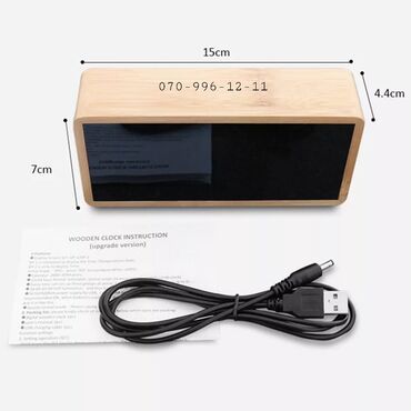 Ev saatları: Elektron saat Elektron masaüstü saat Taxta elektron stolüstü saat🕰️ -da lalafo.az — 8 Ev saatları: Elektron saat Elektron masaüstü saat Taxta elektron stolüstü saat🕰️ — 8