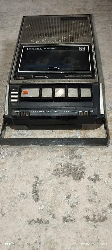 аудио касета: Винтажный раритетный Кассетный магнитофон National PANASONIC RQ-2133 — 7