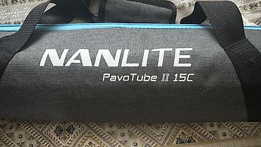 oglan ucun canta: Nanlite PavoTube II 15C LED boru işıq dəsti 5 AY RƏSMİ ZƏMANƏTLİ — 2
