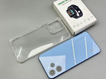 Redmi, Redmi 12, Б/у, 256 ГБ, цвет - Голубой, 2 SIM