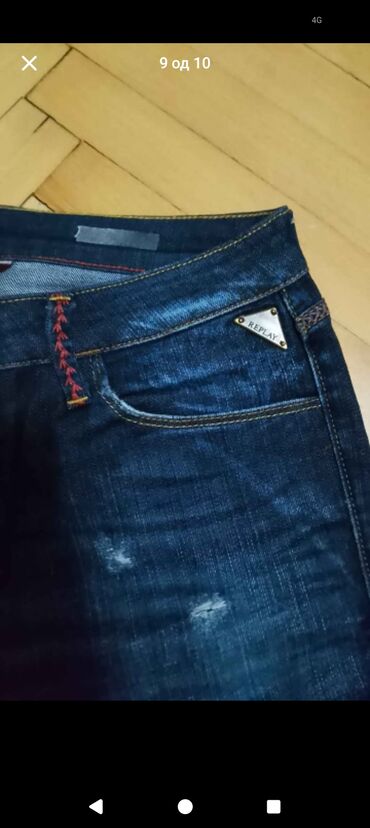 Farmerke: Ženske farmerke – set od 3 para 1) Replay tamnoplave farmerke - — 1