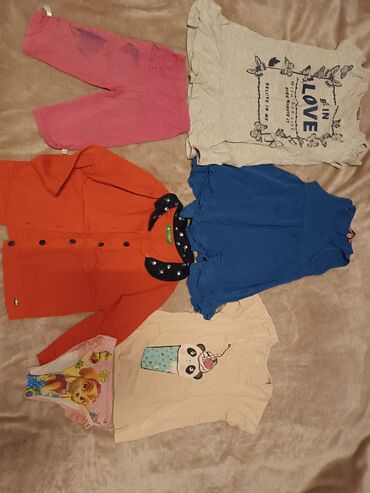 bundice za decu: Bundle: T-shirts, For girls, age: 4-5 years