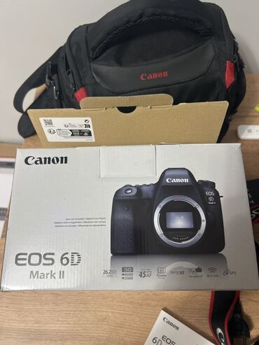фотоаппарат кенон: Полнокадровая зеркальная камера Canon EOS 6D Mark II, предназначенная