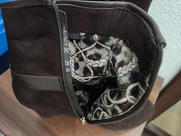 Ботинки: Черные ботинки в брутальном стиле - Модель: кожаные шнурованные — 7