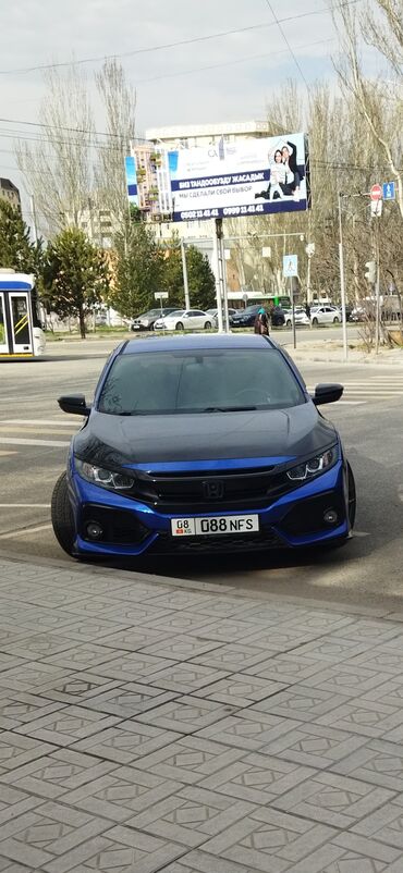 Honda: Honda Civic: 2018 г., 1.5 л, Вариатор, Бензин, Хэтчбэк