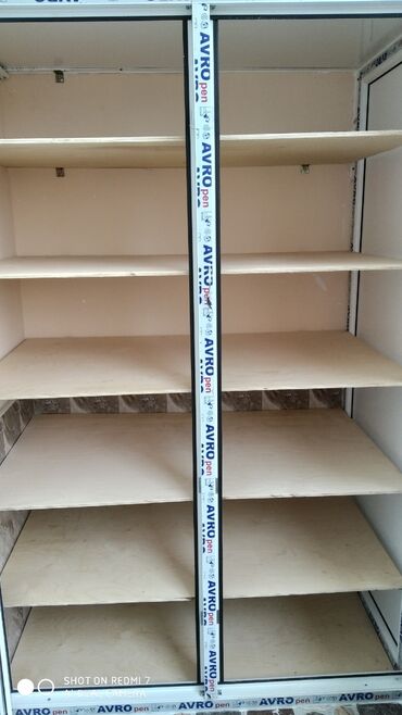 balkon şkafı: Balkon üçün plastik şkafların sifarişi qəbul olunur