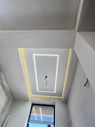 Курулуш жана оңдоо кызматтары: Натяжные потолки с встроенной LED‑подсветкой и теневыми/линейными — 2