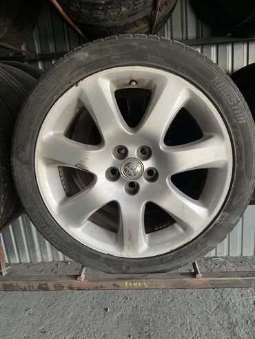 Другие автозапчасти: Колеса в сборе 215 / 45 / R 17, Лето, Б/у, Комплект, Легковые, Литые, отверстий - 5