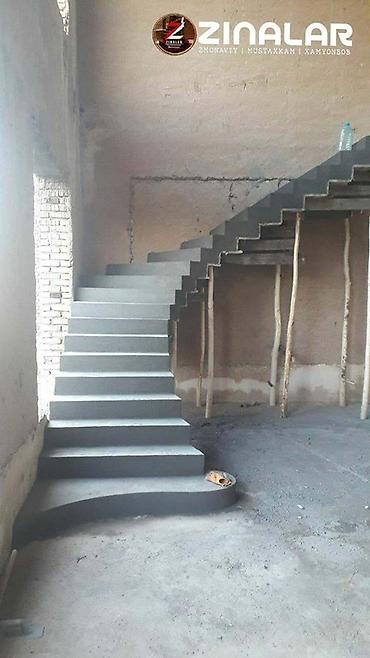 Бетонные лестницы: Бетонная лестница Для дома, Гарантия, Форма лестницы: Много-маршевая, Стиль: Хайтек — 20